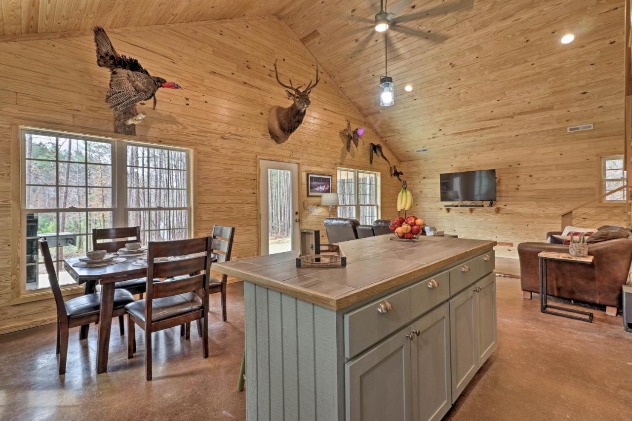 Peaceful Family Cabin On 10 Acres With Game Room! Heflin Extérieur photo