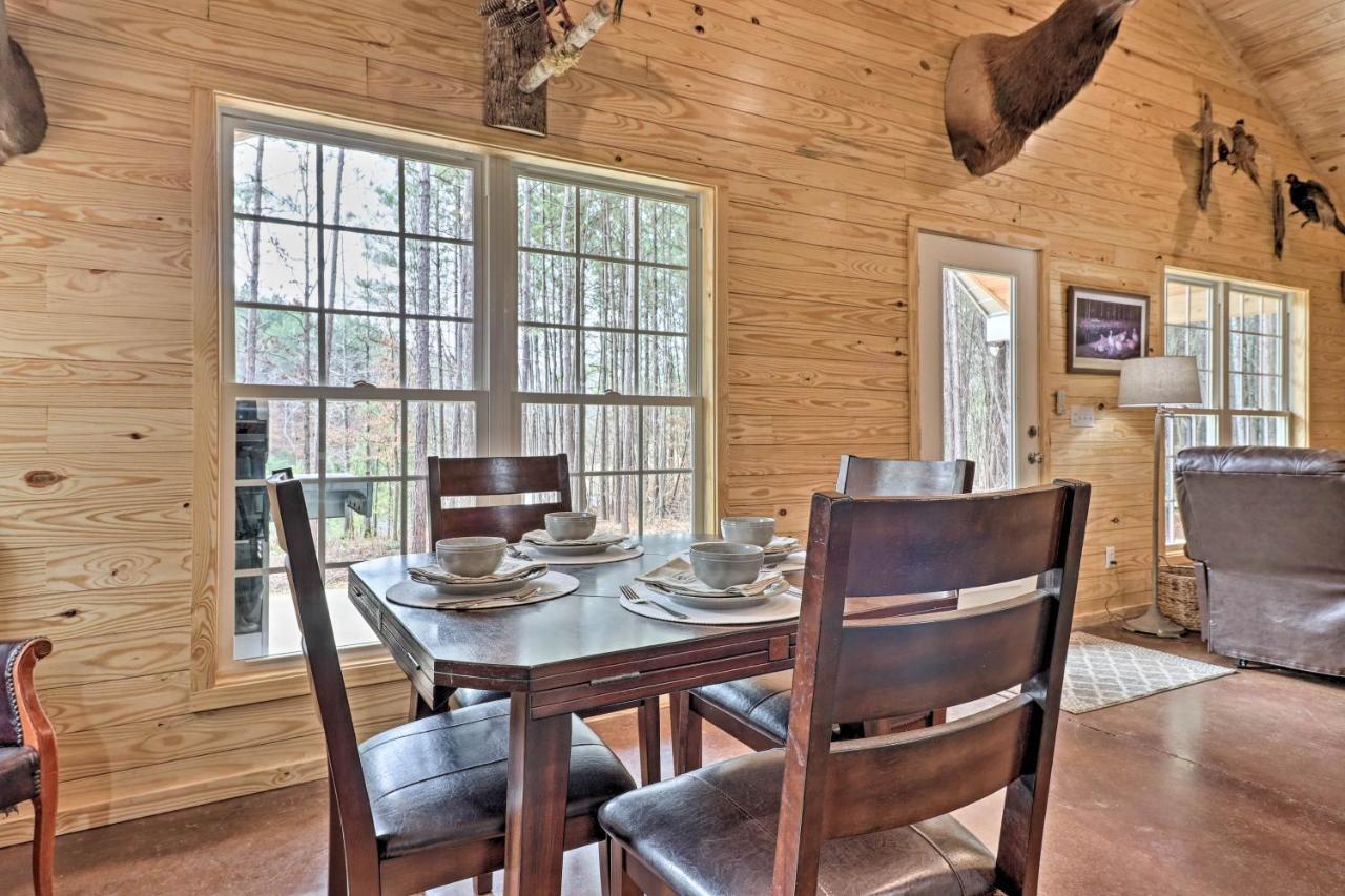 Peaceful Family Cabin On 10 Acres With Game Room! Heflin Extérieur photo