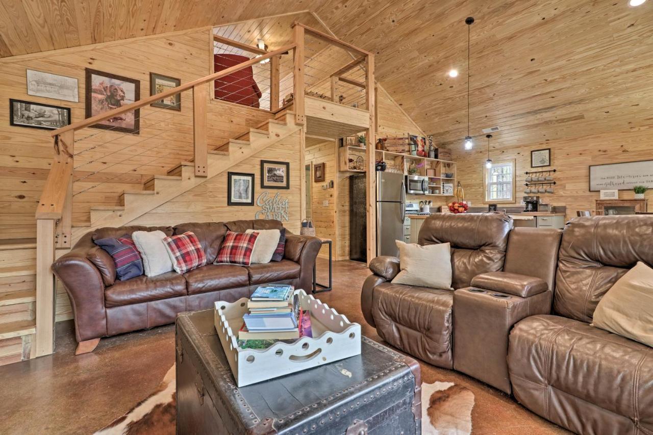 Peaceful Family Cabin On 10 Acres With Game Room! Heflin Extérieur photo