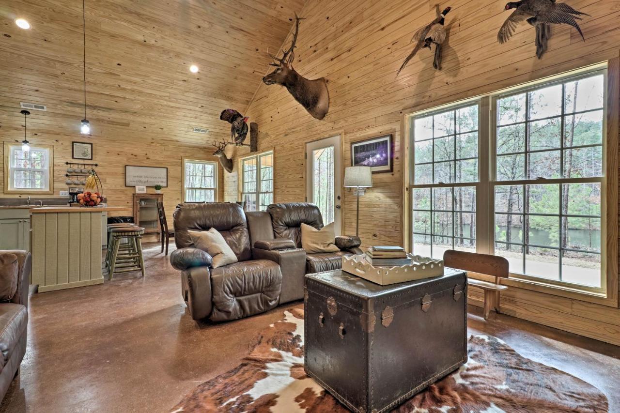 Peaceful Family Cabin On 10 Acres With Game Room! Heflin Extérieur photo