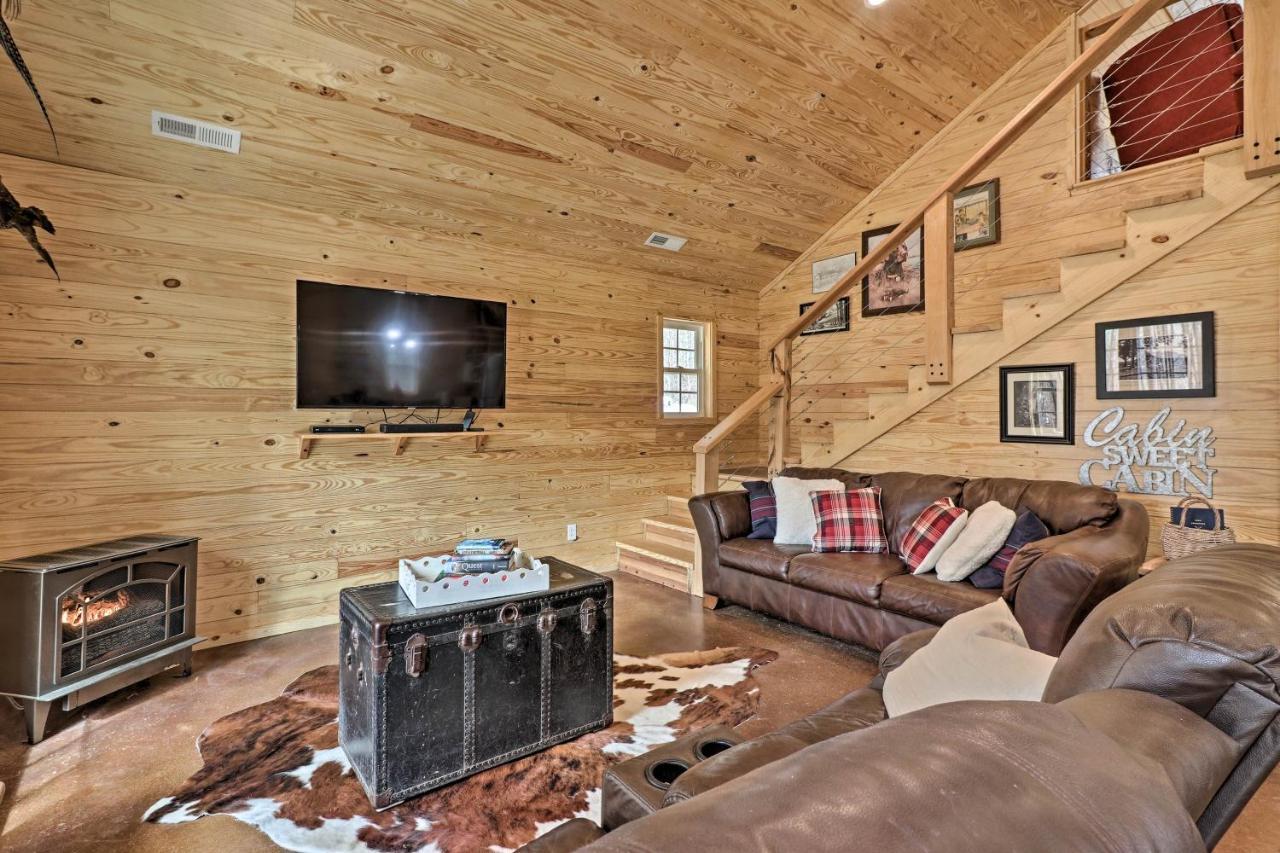 Peaceful Family Cabin On 10 Acres With Game Room! Heflin Extérieur photo