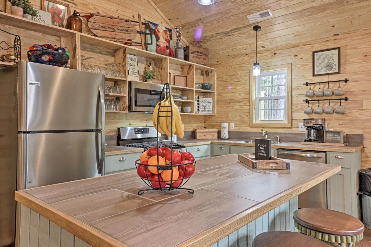 Peaceful Family Cabin On 10 Acres With Game Room! Heflin Extérieur photo