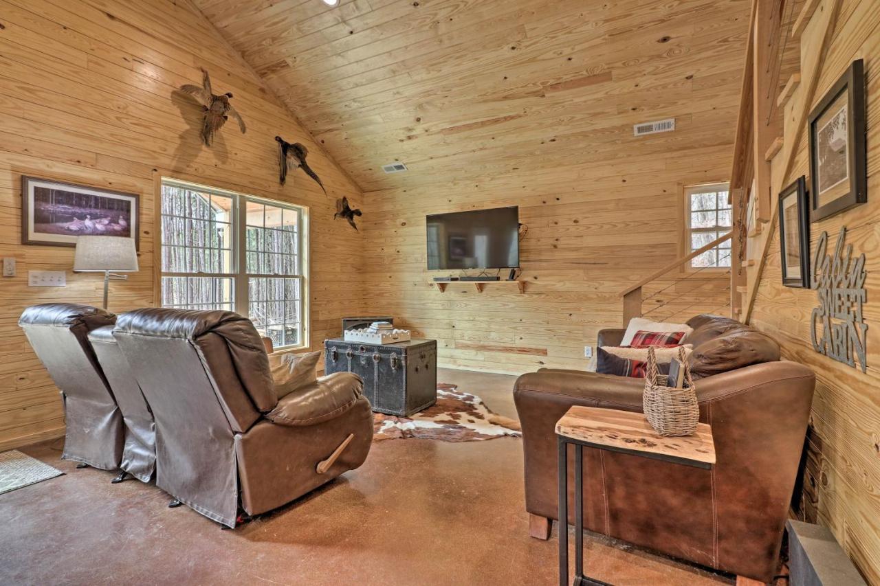 Peaceful Family Cabin On 10 Acres With Game Room! Heflin Extérieur photo