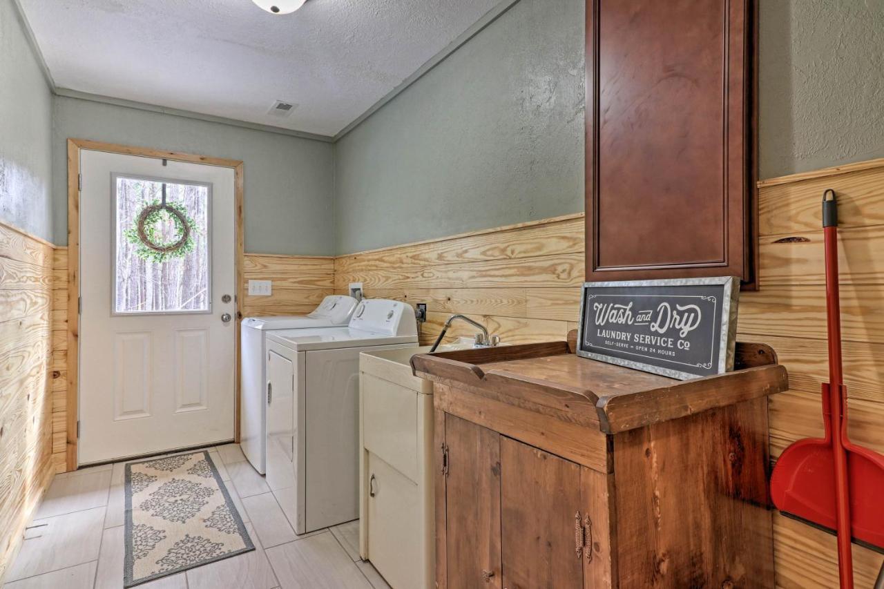 Peaceful Family Cabin On 10 Acres With Game Room! Heflin Extérieur photo
