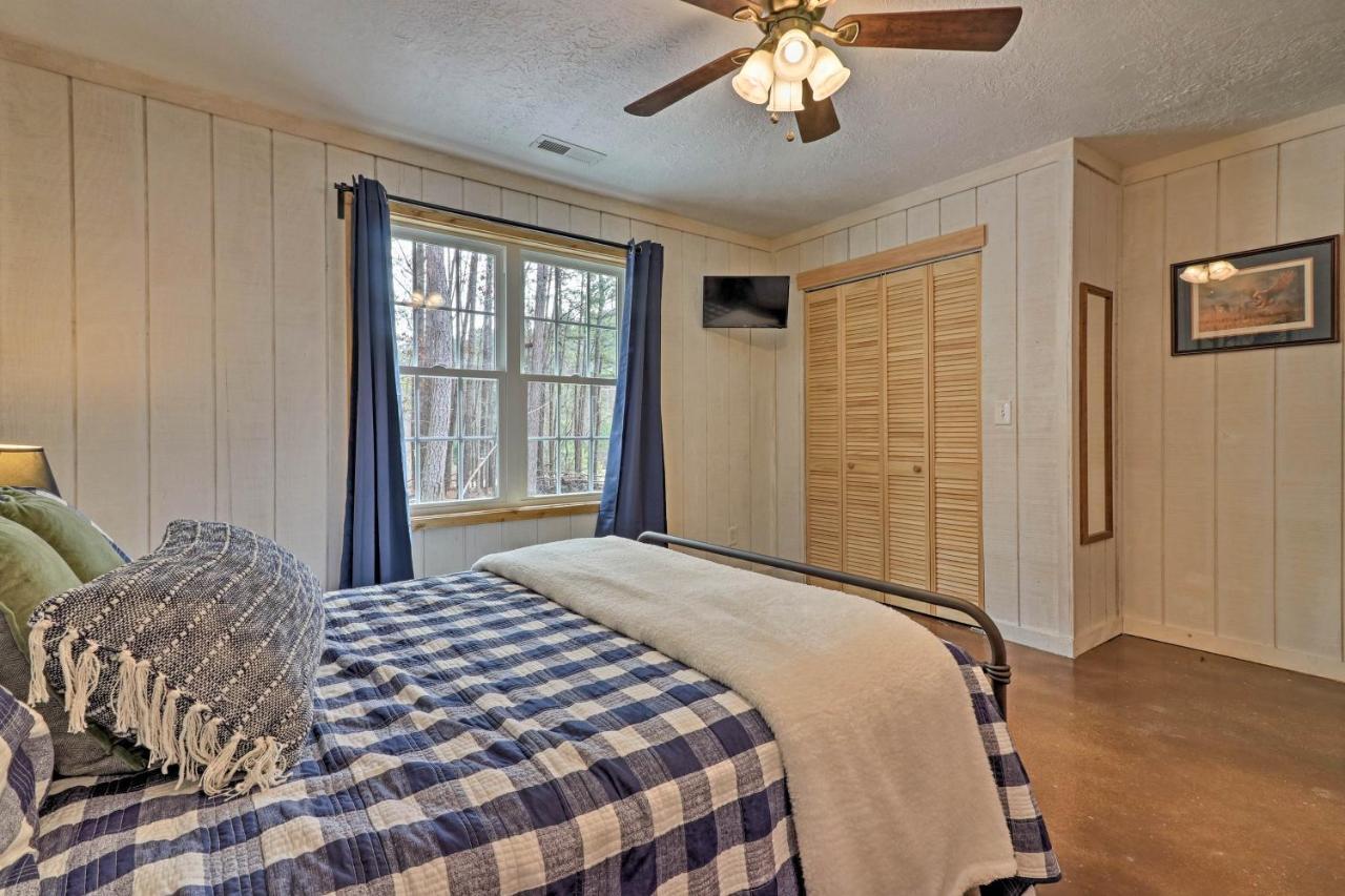 Peaceful Family Cabin On 10 Acres With Game Room! Heflin Extérieur photo