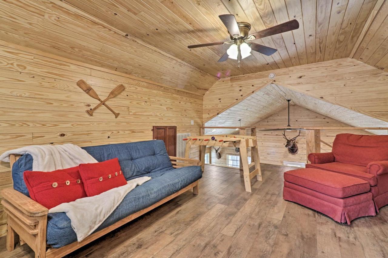 Peaceful Family Cabin On 10 Acres With Game Room! Heflin Extérieur photo