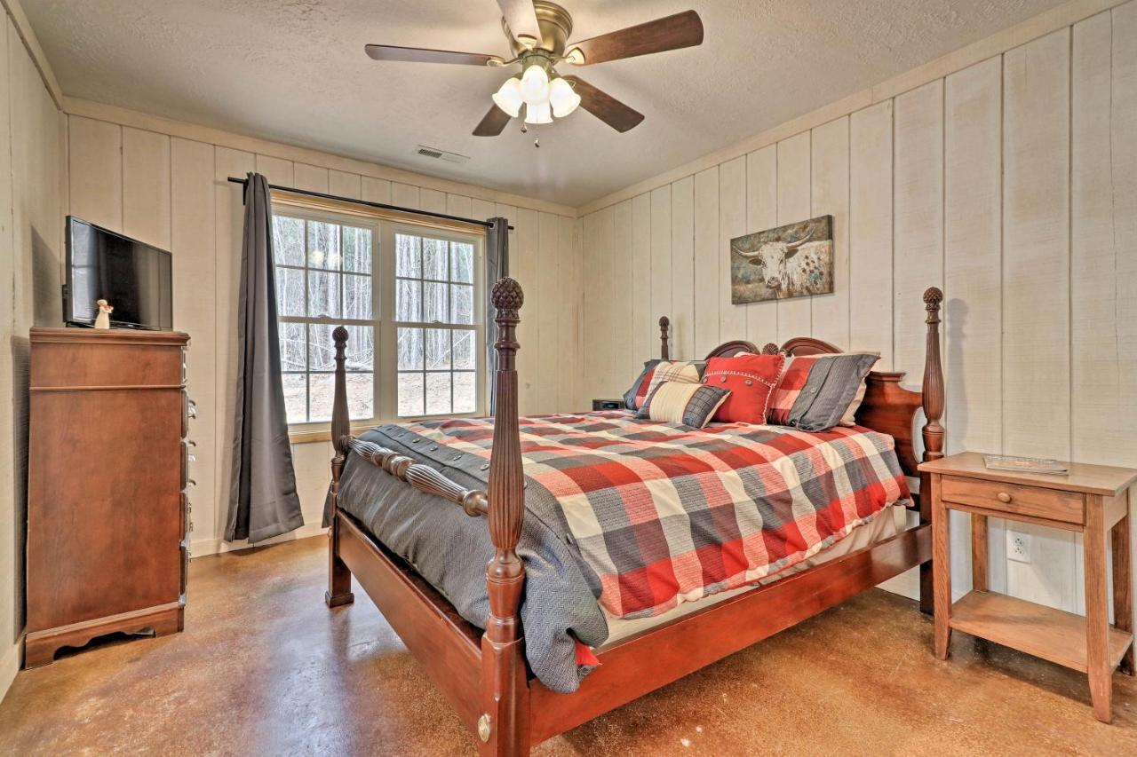 Peaceful Family Cabin On 10 Acres With Game Room! Heflin Extérieur photo