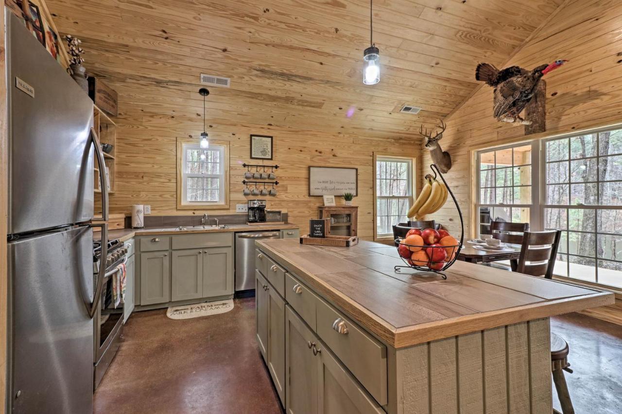 Peaceful Family Cabin On 10 Acres With Game Room! Heflin Extérieur photo