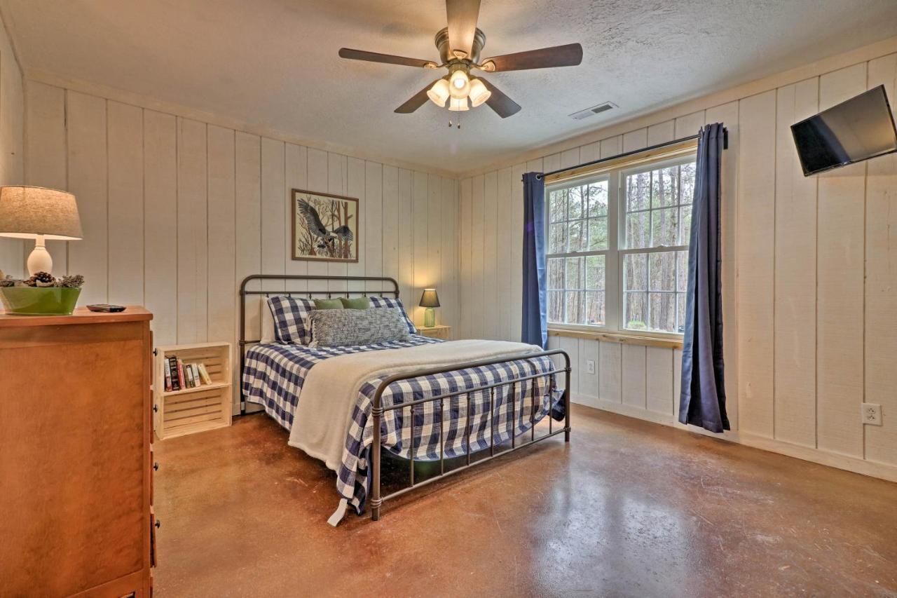 Peaceful Family Cabin On 10 Acres With Game Room! Heflin Extérieur photo